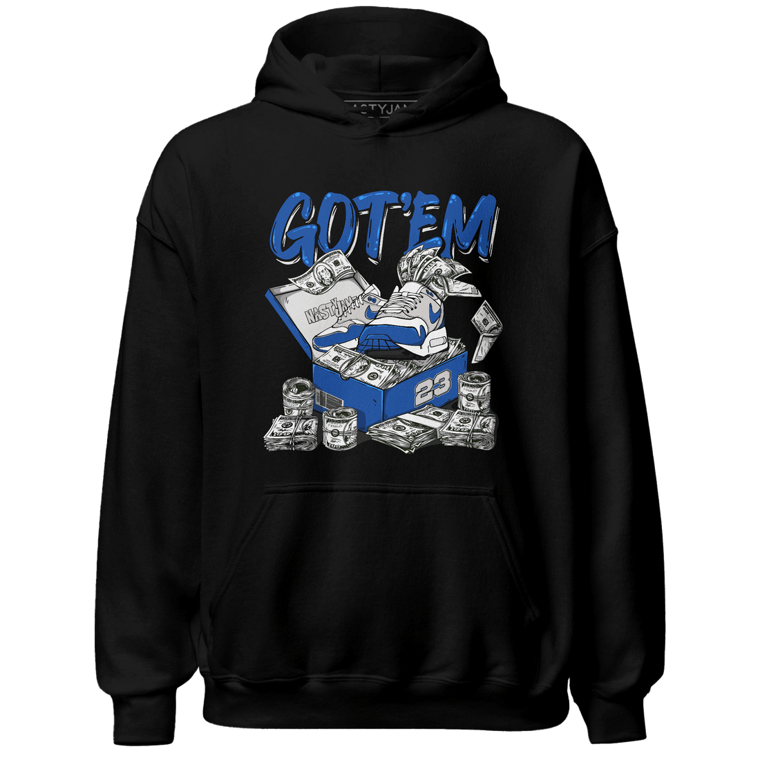 Air Max 1 86 Royal Hoodie Match Dollar Sneaker Box - NastyJamz