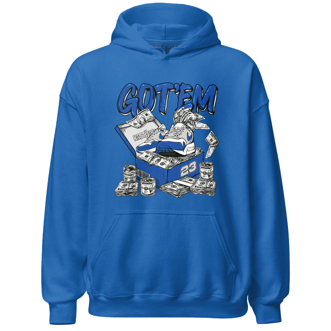 Air Max 1 86 Royal Hoodie Match Dollar Sneaker Box - NastyJamz