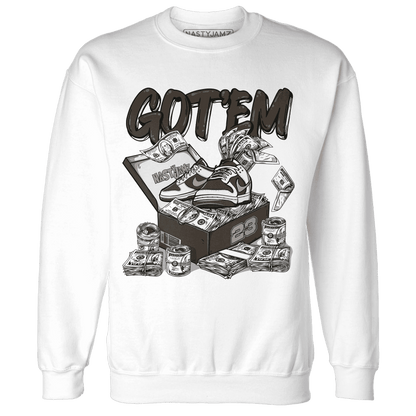 Dunk Low Baroque Brown Sweatshirt Match Dollar Sneaker Box - NastyJamz