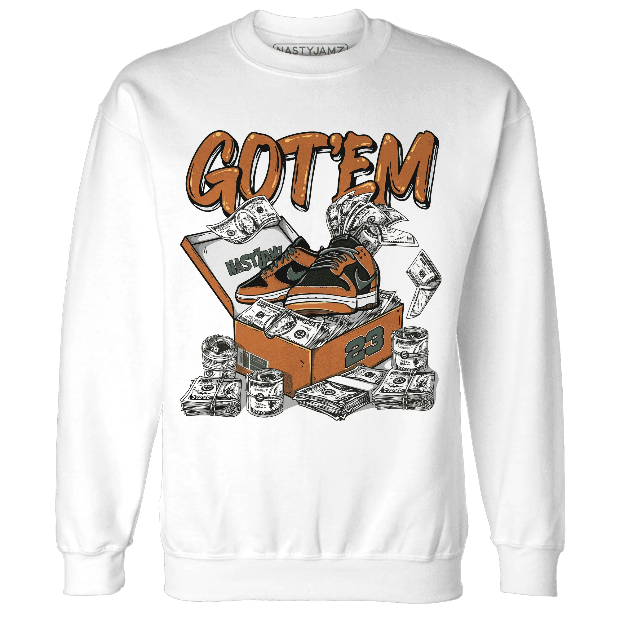 Dunk-Low-Ceramic-NastyJamz-Sweatshirt-Match-Dollar-Sneaker-Box