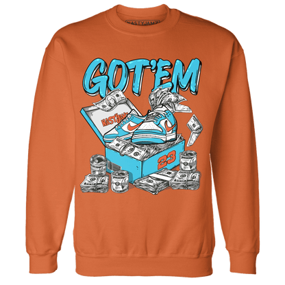 Dunk Low Dolphins Sweatshirt Match Dollar Sneaker Box - NastyJamz