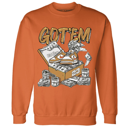 Dunk-Low-Retro-Wheat-Orange-NastyJamz-Sweatshirt-Match-Dollar-Sneaker-Box