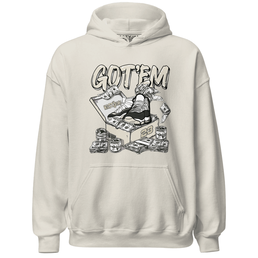 Gratitude 11s Hoodie Match Dollar Sneaker Box - NastyJamz