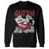 Cherry 12s Sweatshirt Match Dollar Sneaker Box - NastyJamz