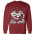 Cherry 12s Sweatshirt Match Dollar Sneaker Box - NastyJamz