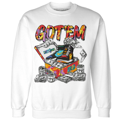 Mid GS Six Championships 1s Sweatshirt Match Dollar Sneaker Box - NastyJamz