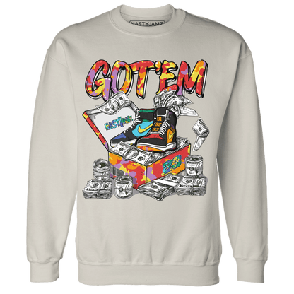Mid GS Six Championships 1s Sweatshirt Match Dollar Sneaker Box - NastyJamz