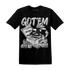 Retro High OG Black White 1s T Shirt Match Dollar Sneaker Box - NastyJamz