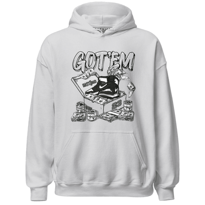Retro High OG Black White 1s Hoodie Match Dollar Sneaker Box - NastyJamz
