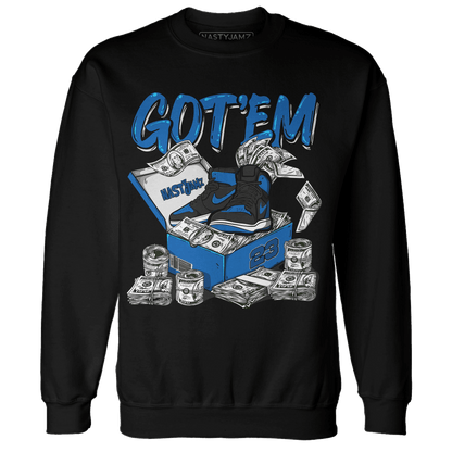 Royal Reimagined 1s Sweatshirt Match Dollar Sneaker Box - NastyJamz