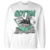 Green Glow 3s Sweatshirt Match Dollar Sneaker Box - NastyJamz