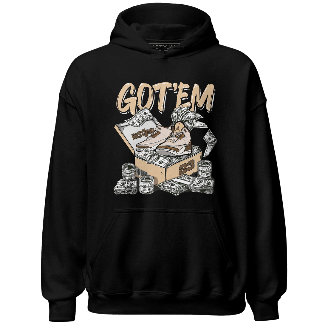 Palomino 3s Hoodie Match Dollar Sneaker Box - NastyJamz