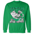 Lucky Green 5s Sweatshirt Match Dollar Sneaker Box - NastyJamz