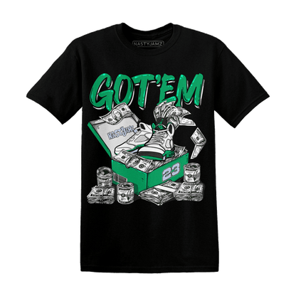 Lucky Green 5s T Shirt Match Dollar Sneaker Box - NastyJamz
