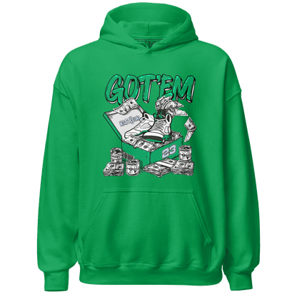 Lucky Green 5s Hoodie Match Dollar Sneaker Box - NastyJamz