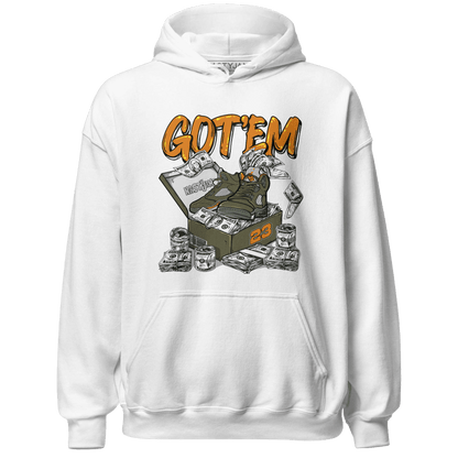 Olive 5s Hoodie Match Dollar Sneaker Box - NastyJamz