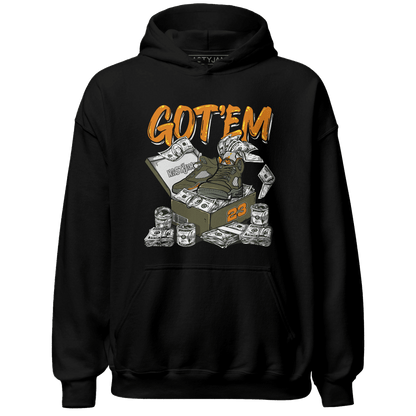 Olive 5s Hoodie Match Dollar Sneaker Box - NastyJamz