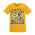 Yellow Ochre 6s T Shirt Match Dollar Sneaker Box - NastyJamz