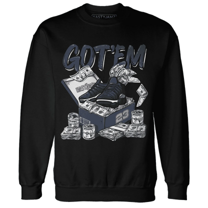 VaporMax-Plus-Midnight-Navy-White-Metallic-Silver-NastyJamz-Sweatshirt-Match-Dollar-Sneaker-Box