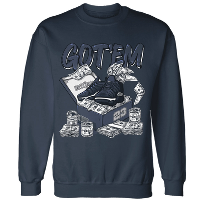 VaporMax-Plus-Midnight-Navy-White-Metallic-Silver-NastyJamz-Sweatshirt-Match-Dollar-Sneaker-Box