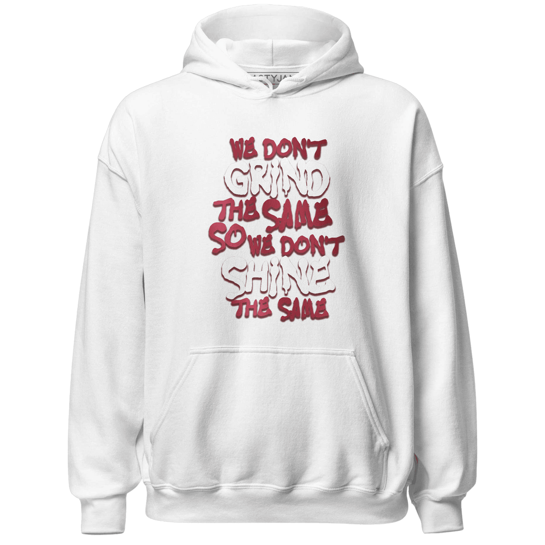 High 85 Metallic Burgundy 1s Hoodie Match Dont Shine The Same - NastyJamz