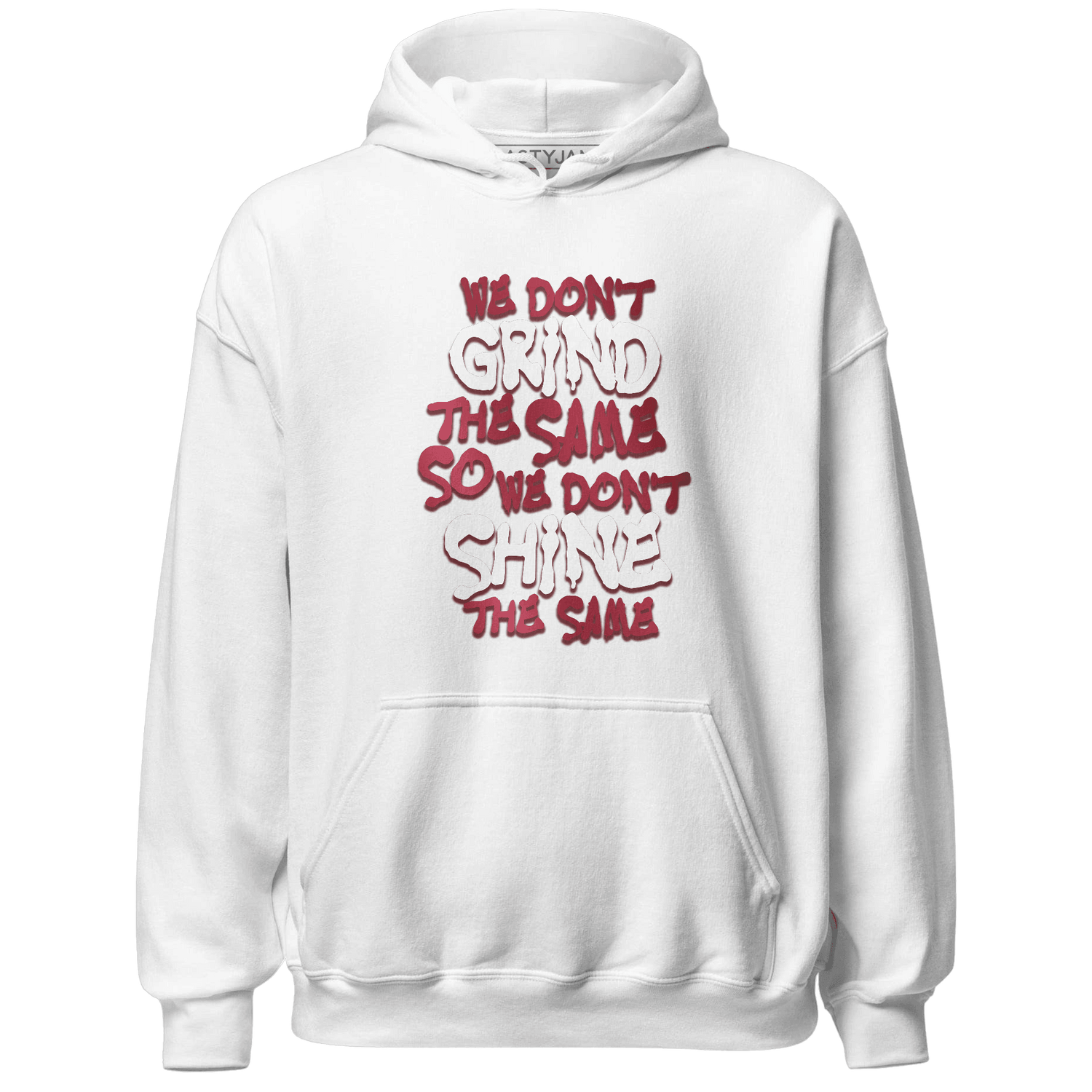 High 85 Metallic Burgundy 1s Hoodie Match Dont Shine The Same - NastyJamz