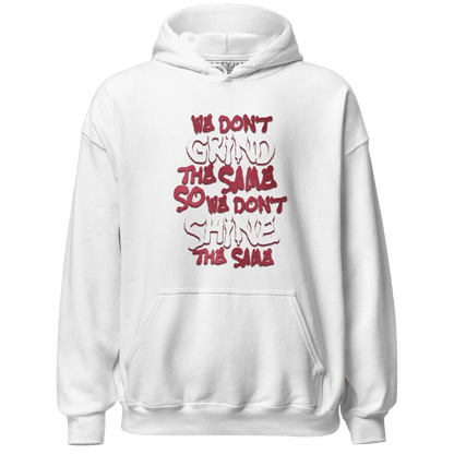 High 85 Metallic Burgundy 1s Hoodie Match Dont Shine The Same - NastyJamz