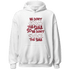 High 85 Metallic Burgundy 1s Hoodie Match Dont Shine The Same - NastyJamz