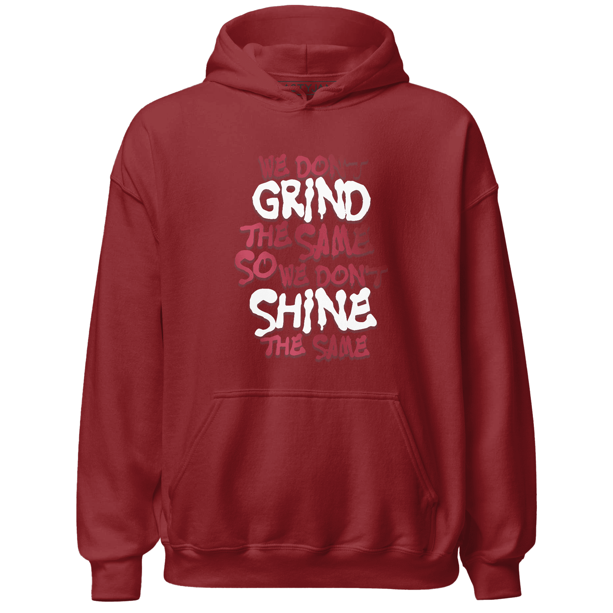 High 85 Metallic Burgundy 1s Hoodie Match Dont Shine The Same - NastyJamz