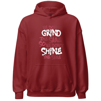 High 85 Metallic Burgundy 1s Hoodie Match Dont Shine The Same - NastyJamz