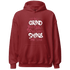 High 85 Metallic Burgundy 1s Hoodie Match Dont Shine The Same - NastyJamz
