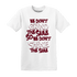 High White Team Red 1s T Shirt Match Dont Shine The Same - NastyJamz