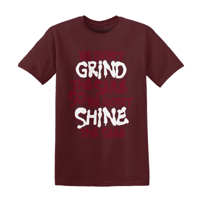 High White Team Red 1s T Shirt Match Dont Shine The Same - NastyJamz