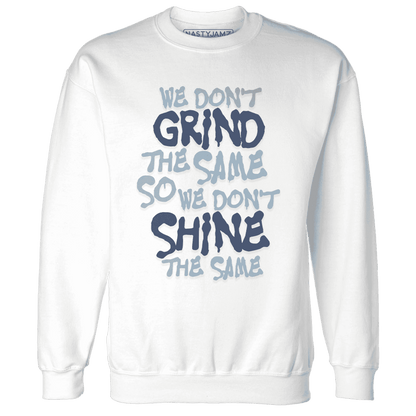 Mid Diffused Blue Grey 1s Sweatshirt Match Dont Shine The Same - NastyJamz