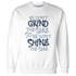 Mid Diffused Blue Grey 1s Sweatshirt Match Dont Shine The Same - NastyJamz