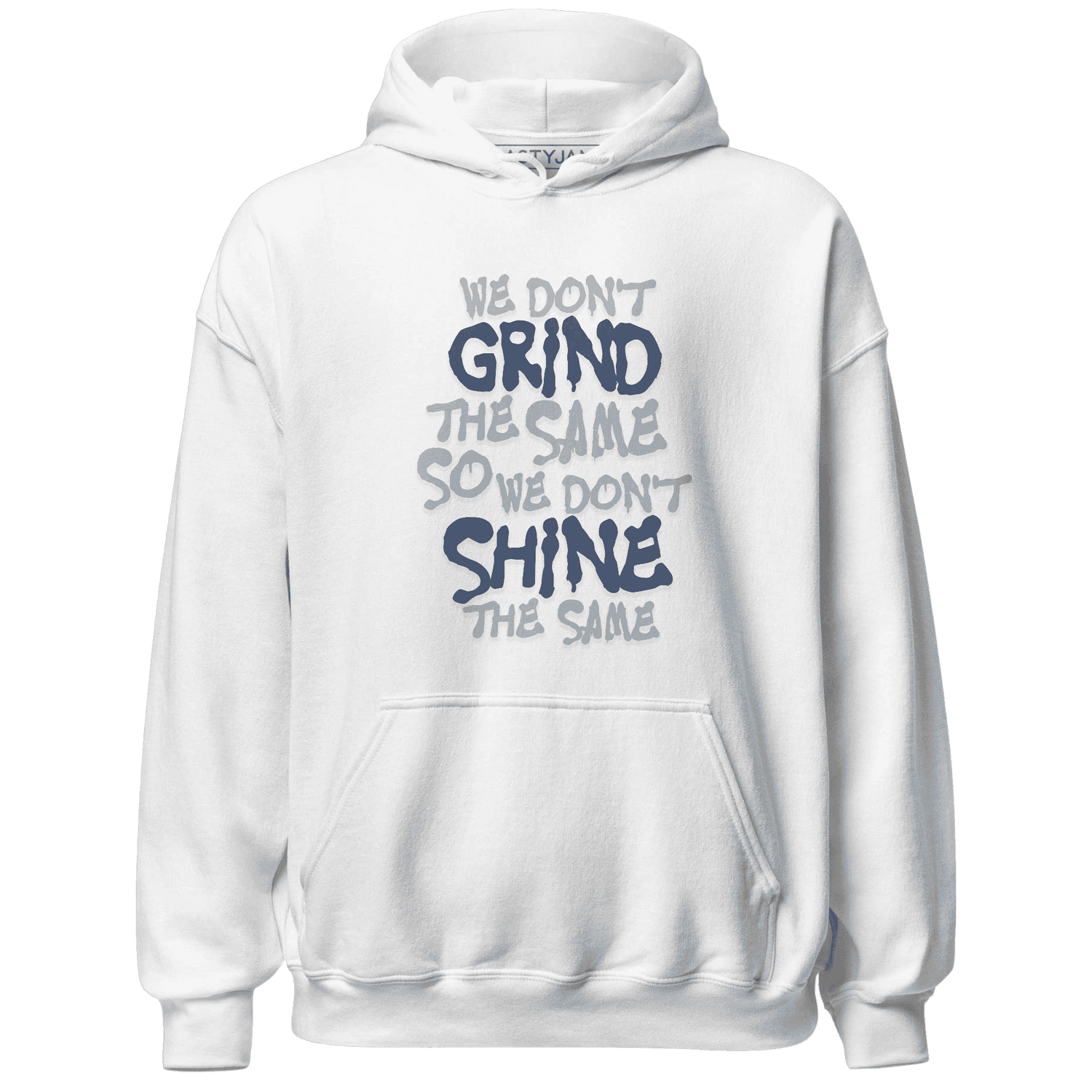 Mid Diffused Blue Grey 1s Hoodie Match Dont Shine The Same - NastyJamz