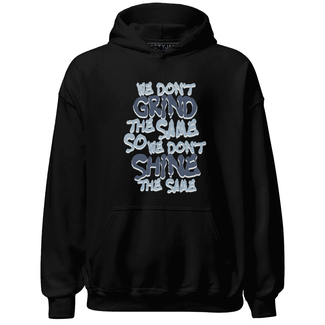 Mid Diffused Blue Grey 1s Hoodie Match Dont Shine The Same - NastyJamz