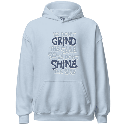 Mid Diffused Blue Grey 1s Hoodie Match Dont Shine The Same - NastyJamz