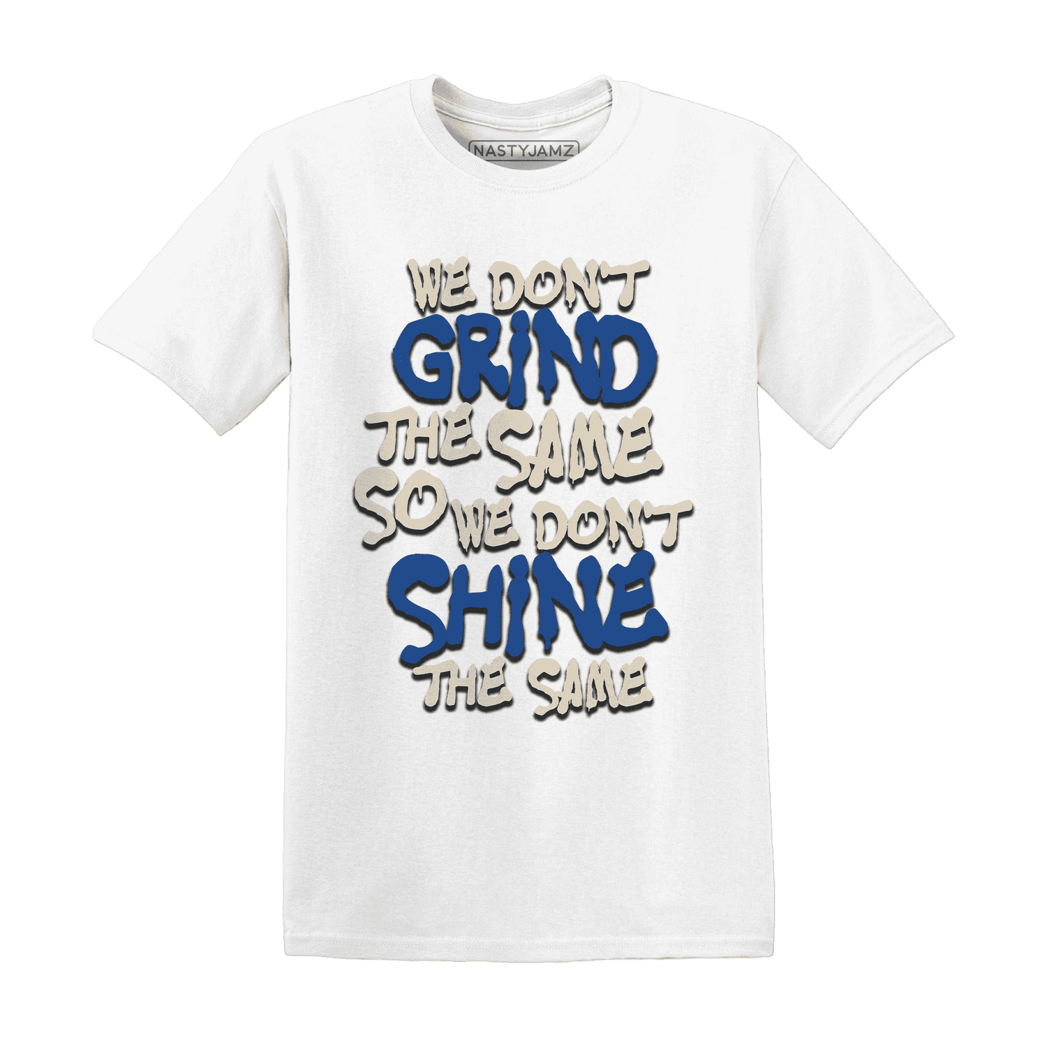Quaiii 54 3s T Shirt Match Dont Shine The Same - NastyJamz