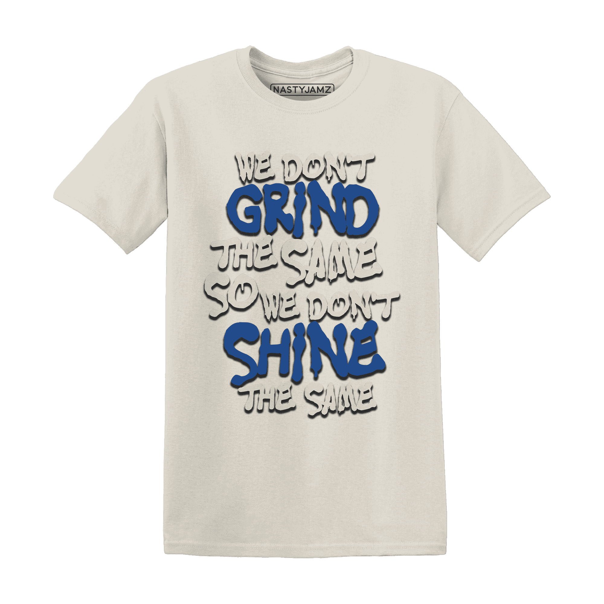 Quaiii 54 3s T Shirt Match Dont Shine The Same - NastyJamz