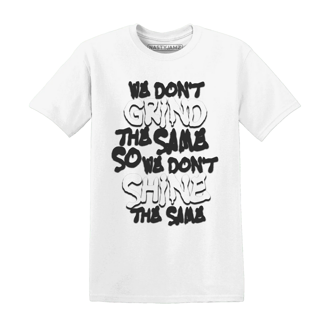 White-Thunder-4s-T-Shirt-Match-Dont-Shine-The-Same