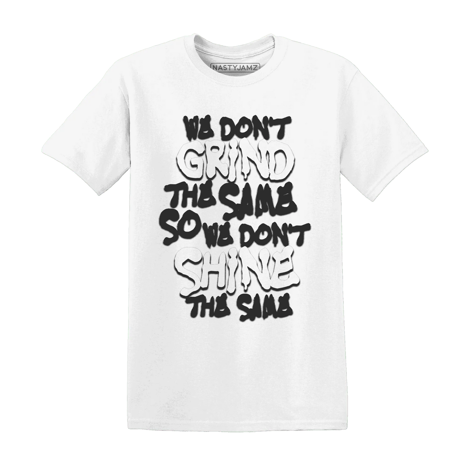 White-Thunder-4s-T-Shirt-Match-Dont-Shine-The-Same