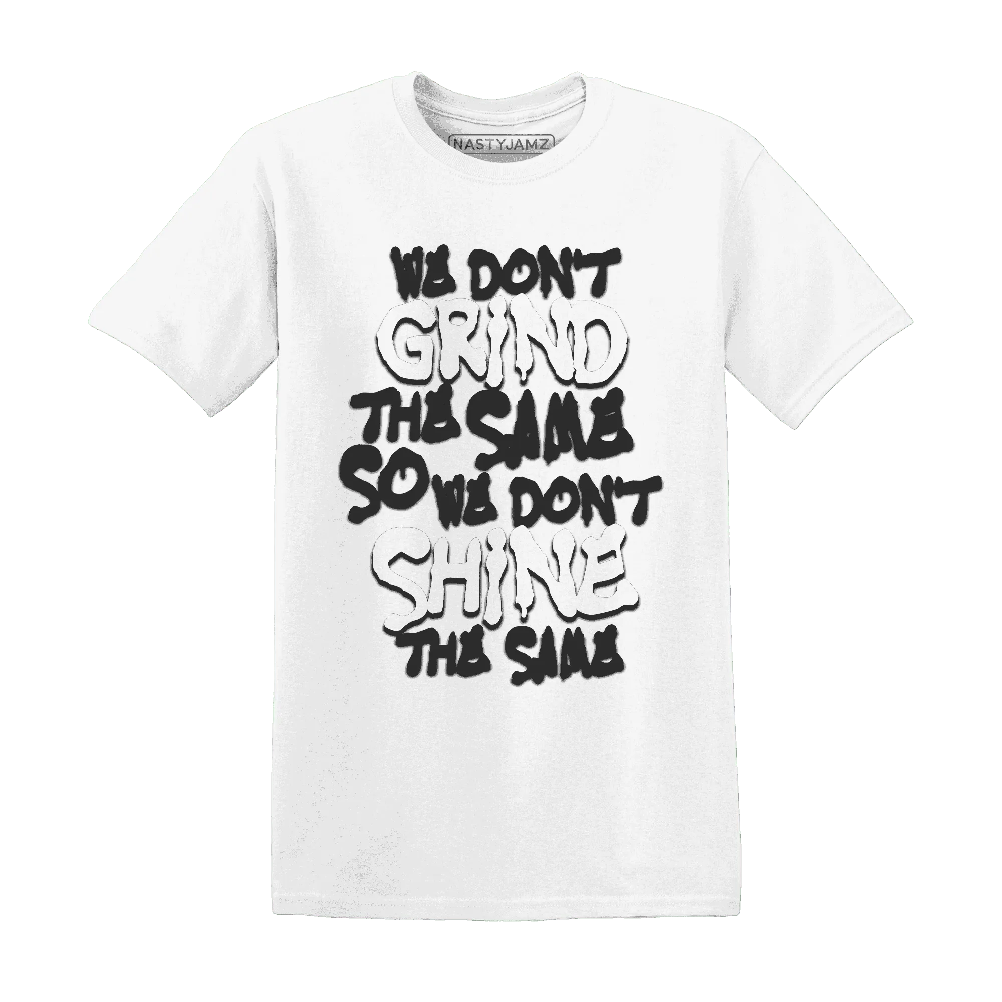 White-Thunder-4s-T-Shirt-Match-Dont-Shine-The-Same