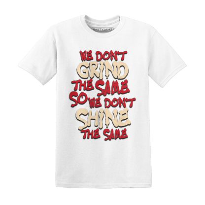 Jumman Jack University Red T Shirt Match Dont Shine The Same - NastyJamz