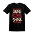 Jumman Jack University Red T Shirt Match Dont Shine The Same - NastyJamz