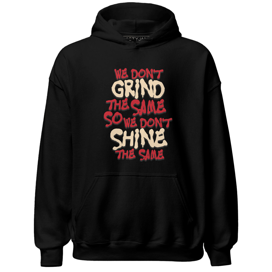 Jumman Jack University Red Hoodie Match Dont Shine The Same - NastyJamz