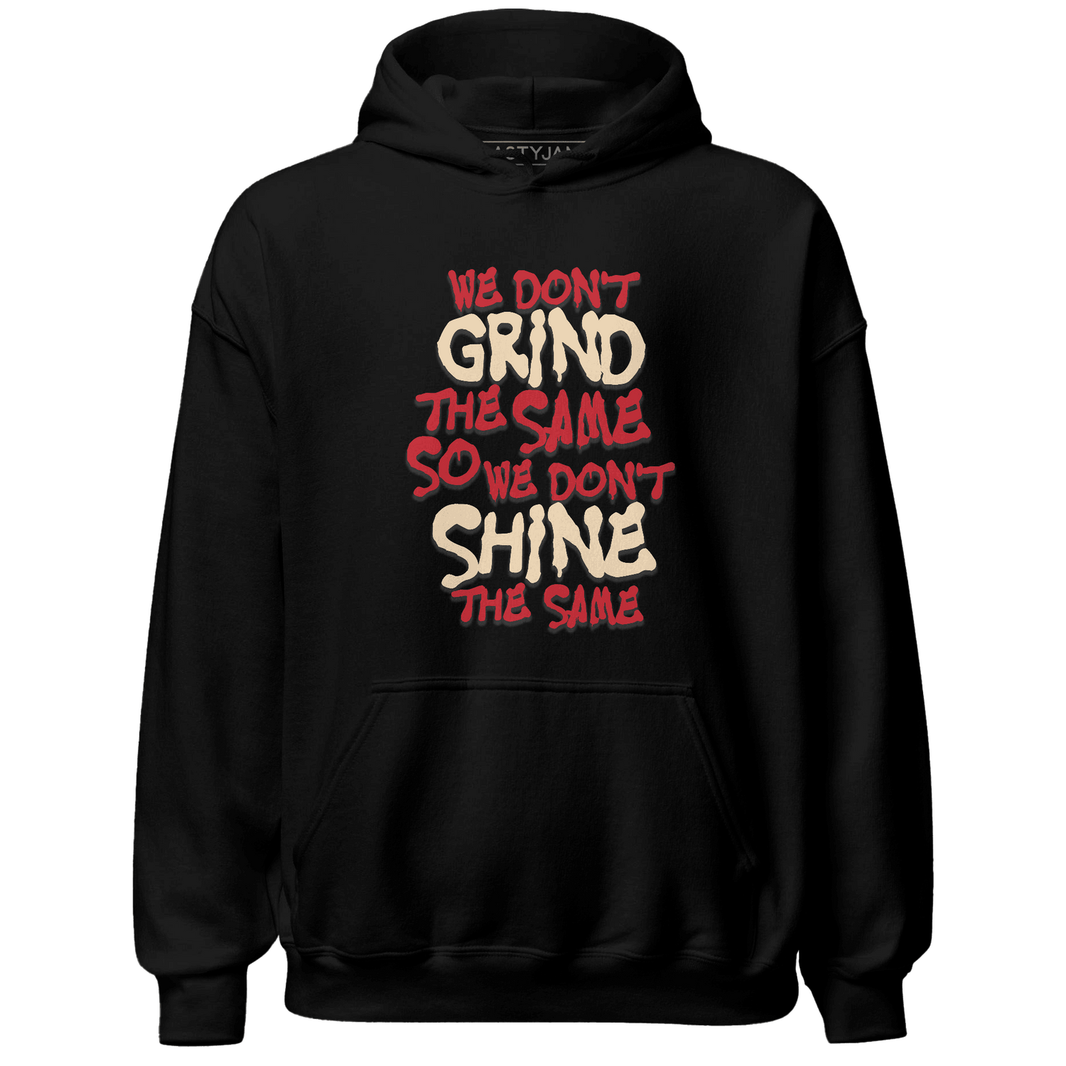 Jumman Jack University Red Hoodie Match Dont Shine The Same - NastyJamz