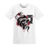 High 85 Metallic Burgundy 1s T Shirt Match Dont Trust Any - NastyJamz