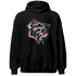 High 85 Metallic Burgundy 1s Hoodie Match Dont Trust Any - NastyJamz