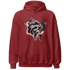 High 85 Metallic Burgundy 1s Hoodie Match Dont Trust Any - NastyJamz